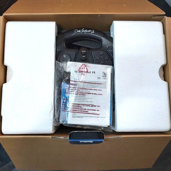 InterAct V3 Advanced FX Racing Wheel Endorsed By Dale Earnhardt Jr PC iMac USB - Picture 13 of 13